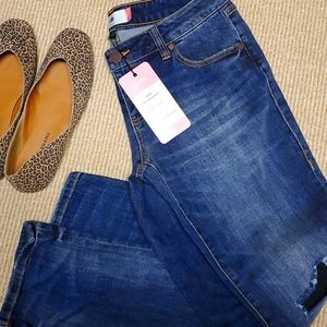 CAbi Serena Slim Boyfriend Jeans Size 4